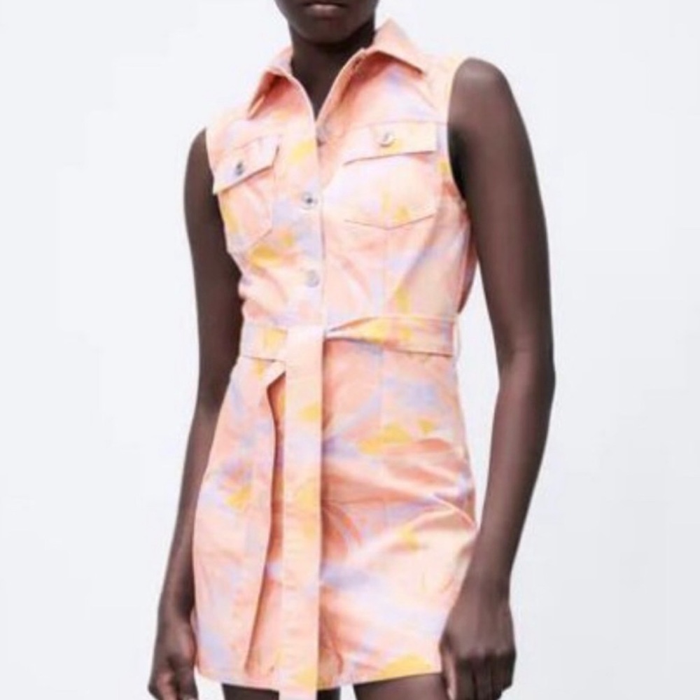 Zara Denim Mini Dress